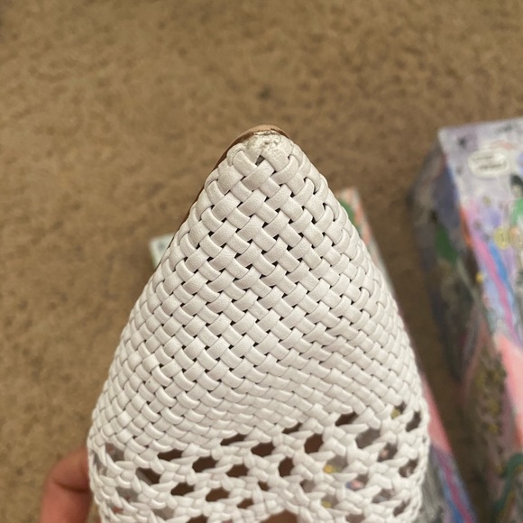 Jeffrey Campbell Leno White Slide - Picture 8 of 8